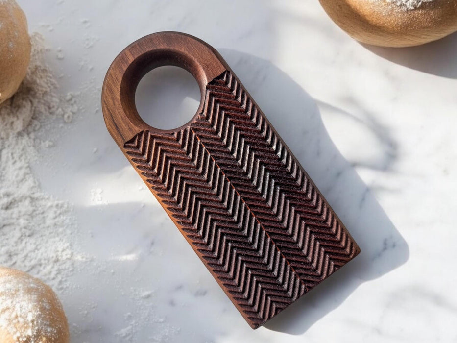 Handcrafted Black Walnut Gnocchi Board