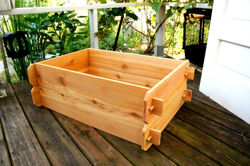 Timberlane Gardens Raised Garden Bed Kit Double Deep (Two 2x3)