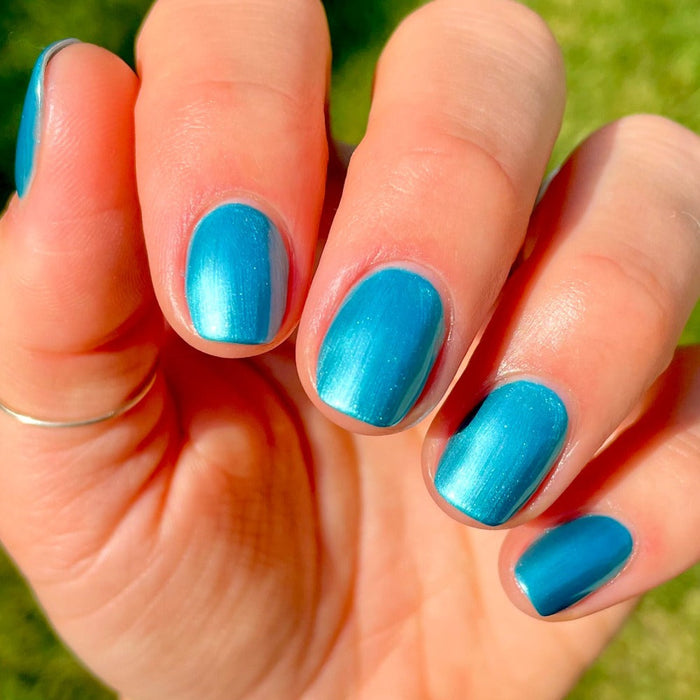 Little Bold Blue Nail Lacquer