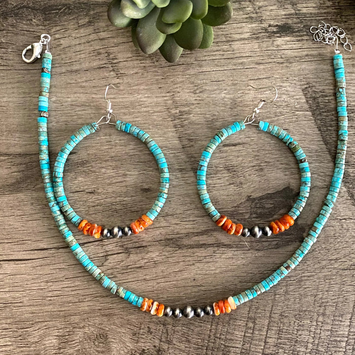 Vibrant Hoop Earrings