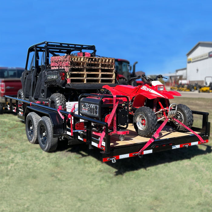 2 in x 16 ft E-Track Ratchet Strap Tie-Down 4,400 lb