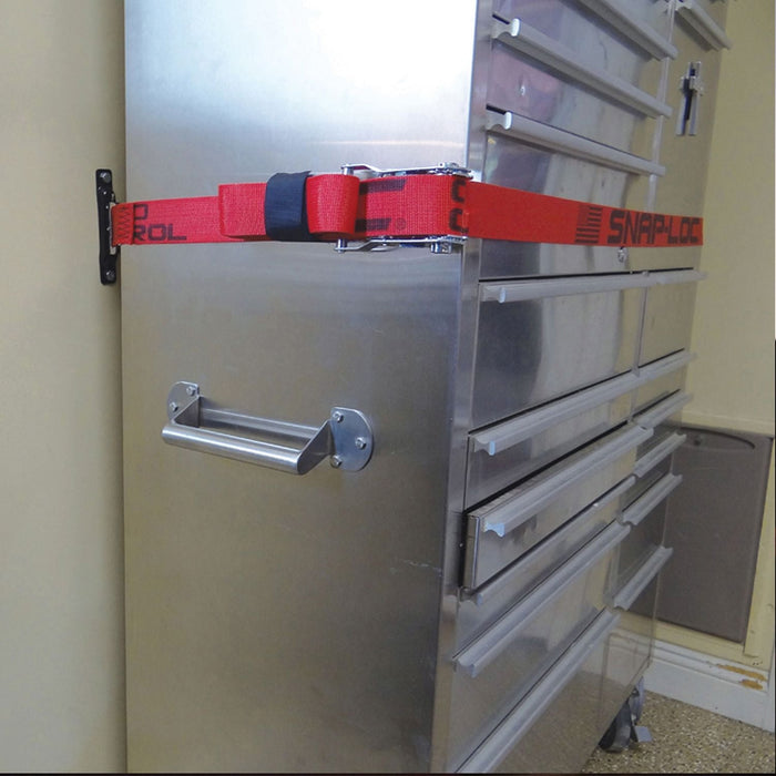 2 in x 16 ft E-Track Ratchet Strap Tie-Down 4,400 lb