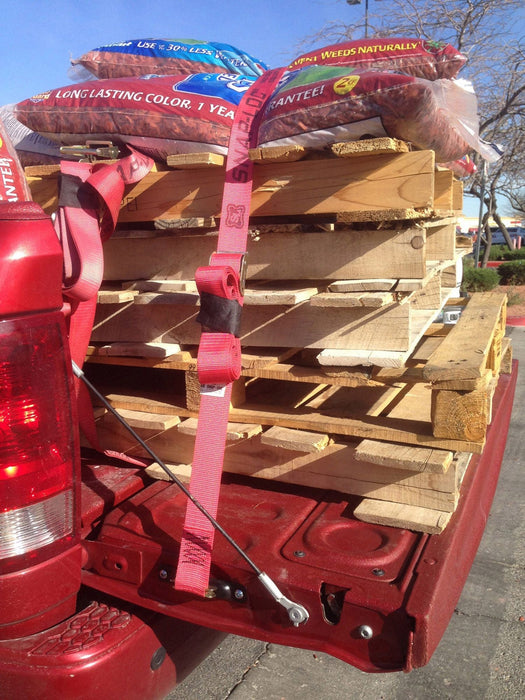 2 in x 16 ft E-Track Ratchet Strap Tie-Down 4,400 lb