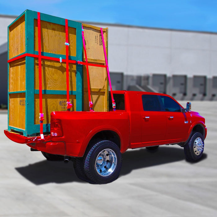 2 in x 16 ft E-Track Ratchet Strap Tie-Down 4,400 lb