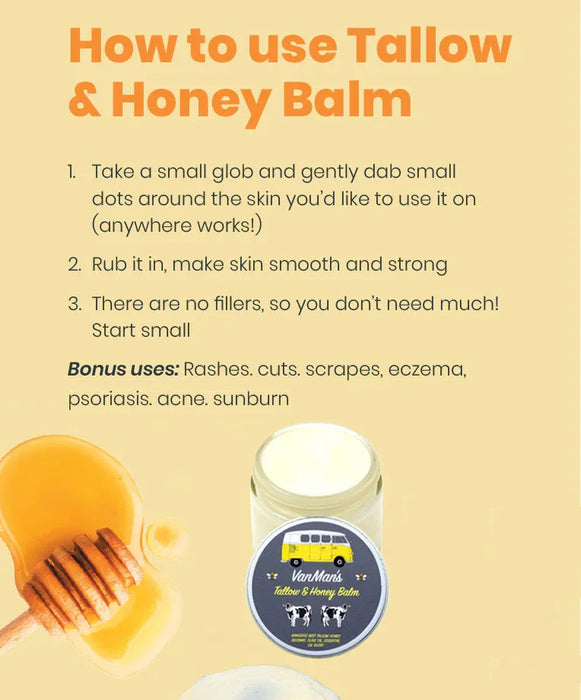 Tallow & Honey Balm - Classic