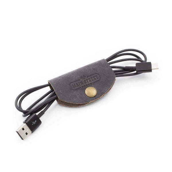 Leather Cord Wraps / Cable Organizers — Upcrafted