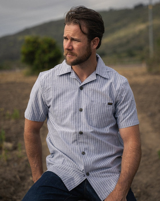 Lombard Striped Short Sleeve Shirt