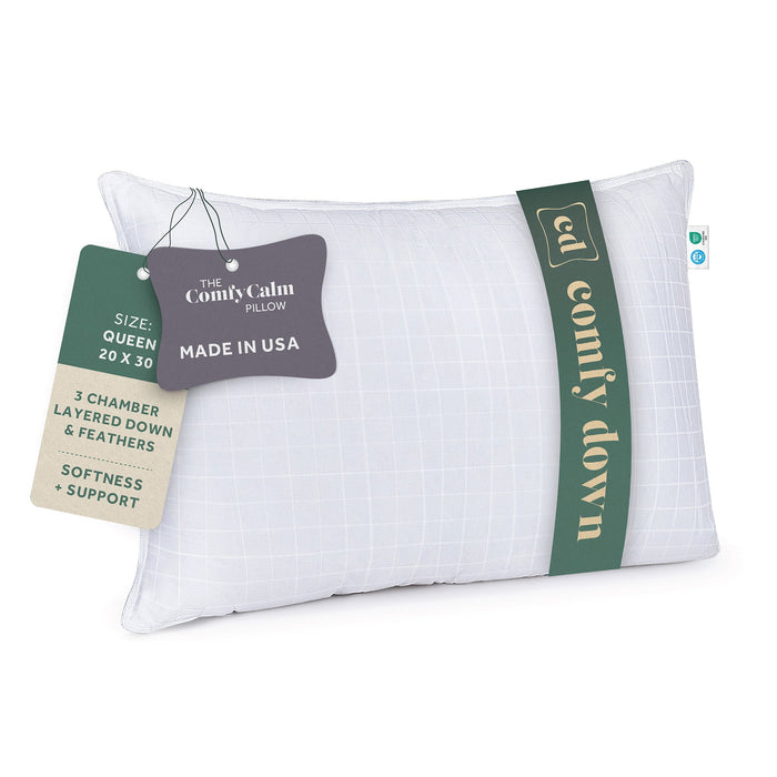 3-chamber layered pillow