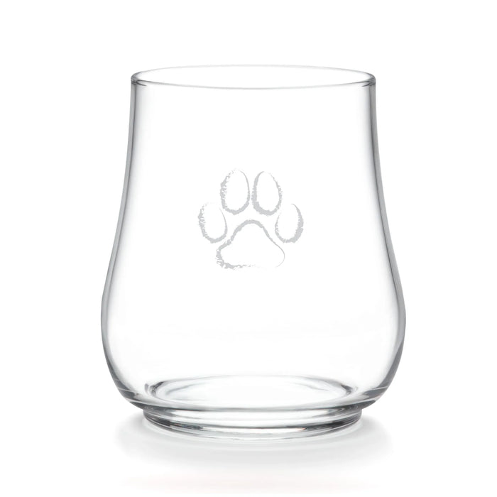 Pets Posh Paw All Purpose Glasses, 17 ounce, Set of 4