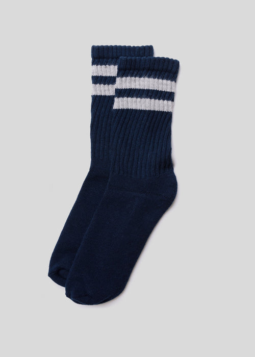 The Retro Double Stripe Sock