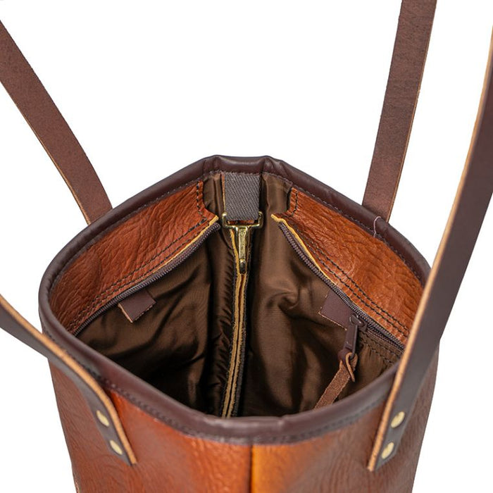 NEW Bison Leather Lakewalk Tote