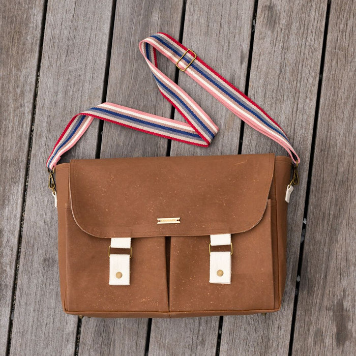 NOMAD messenger bag | SEPIA