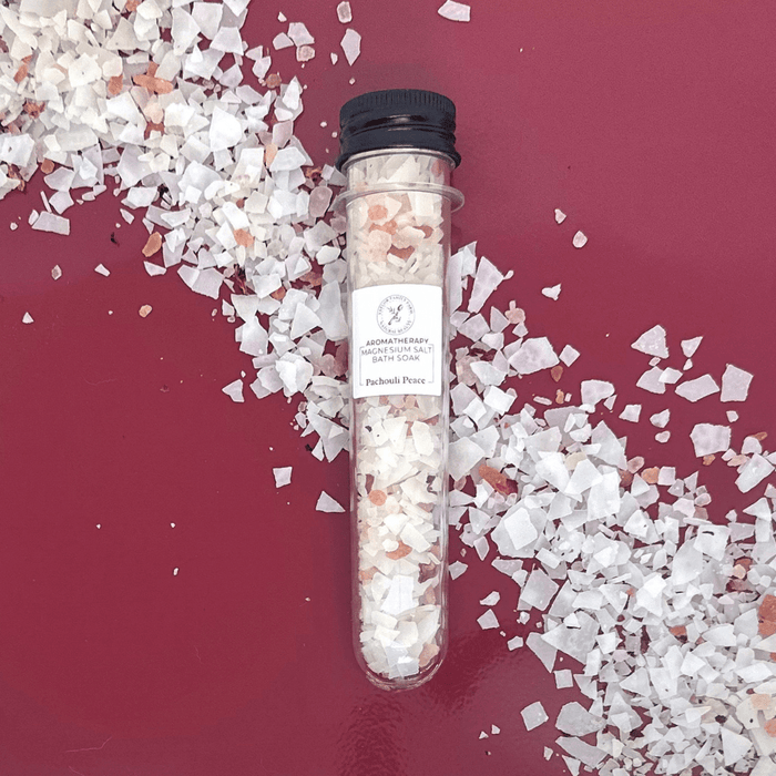 Patchouli Magnesium Bath Salts Tube