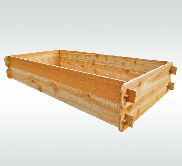 Timberlane Gardens Raised Garden Bed Kit Double Deep (Two 3x6)