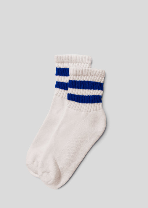 The Mono Stripe Quarter Crew Sock