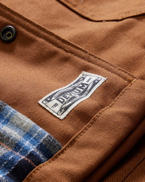 Royale Limited Edition Flannel-Lined Denim Jacket