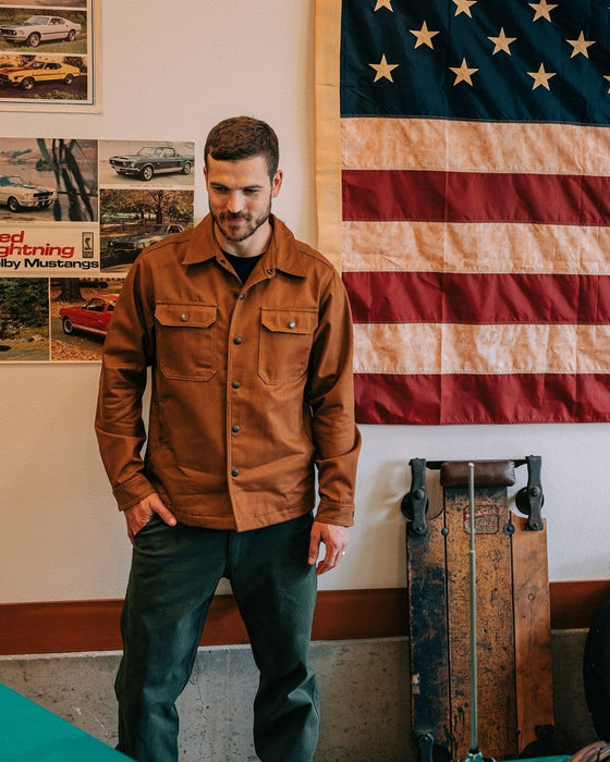 Royale Limited Edition Flannel-Lined Denim Jacket