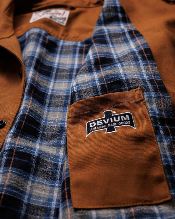 Royale Limited Edition Flannel-Lined Denim Jacket