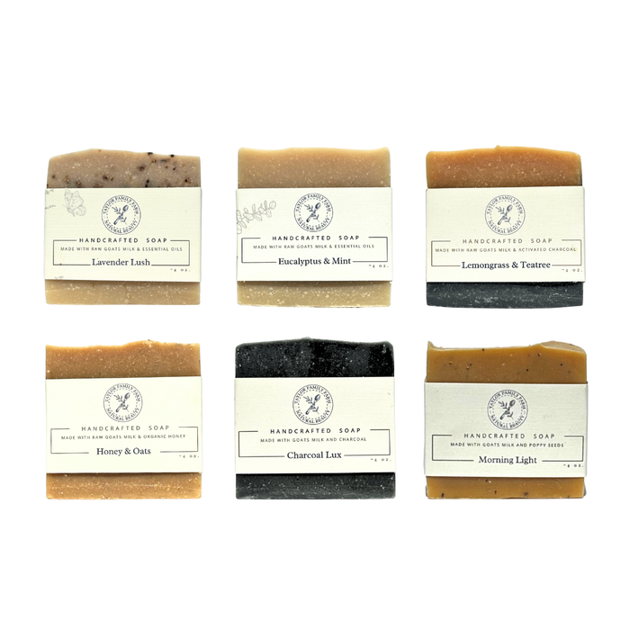 Goat’s Milk Soap Gift Set – 6 Bar Collection