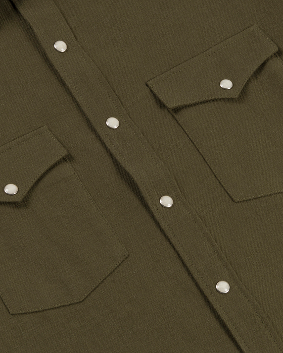 Slub Cotton Olive Drab