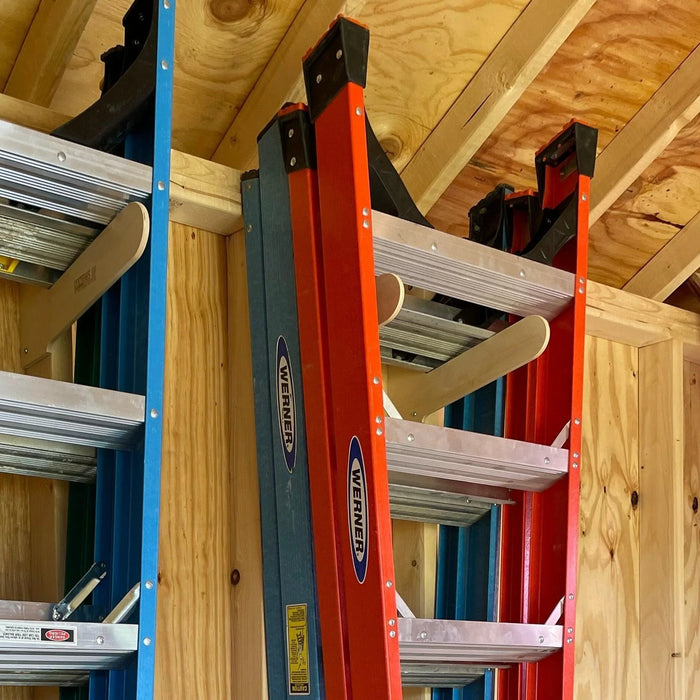 Step Ladder Organizer Tool Rack