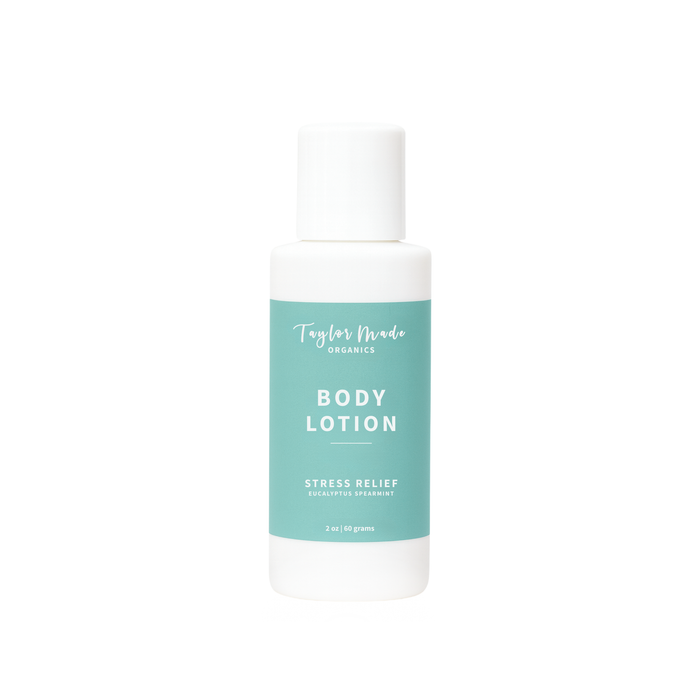 Stress Relief Organic Lotion | lightweight + non-greasy
