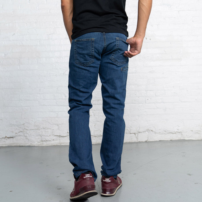 Tailored Fit Medium Wash 6 Pocket