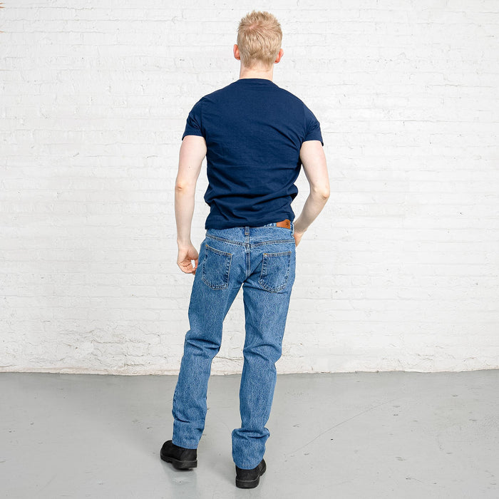 100% Cotton Tailored Fit Stone Wash