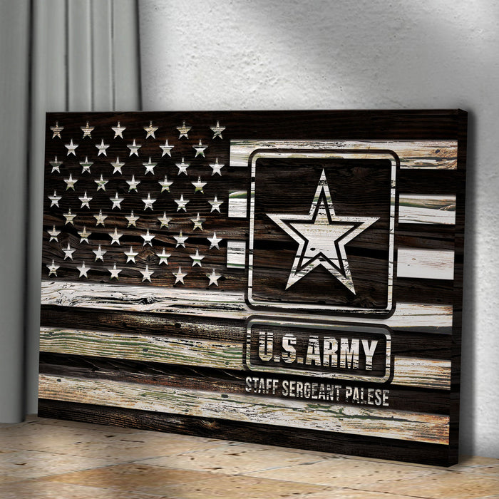 American Army Flag Sign II