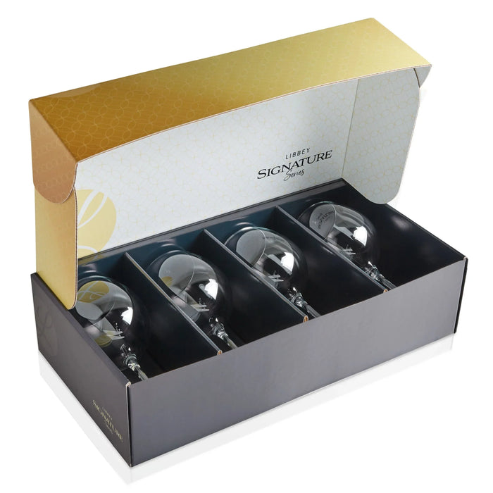 Kentfield Balloon Red Wine Gift Set of 4, 24 ounce