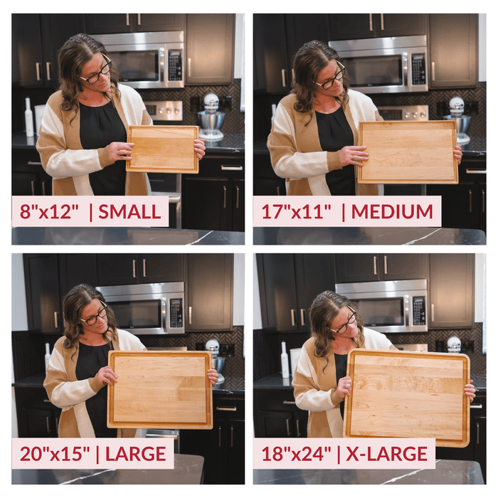 Medium Maple Wood Cutting Board