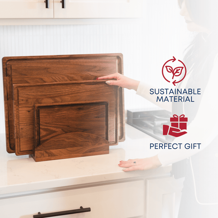 Small Walnut Wood Cutting Board