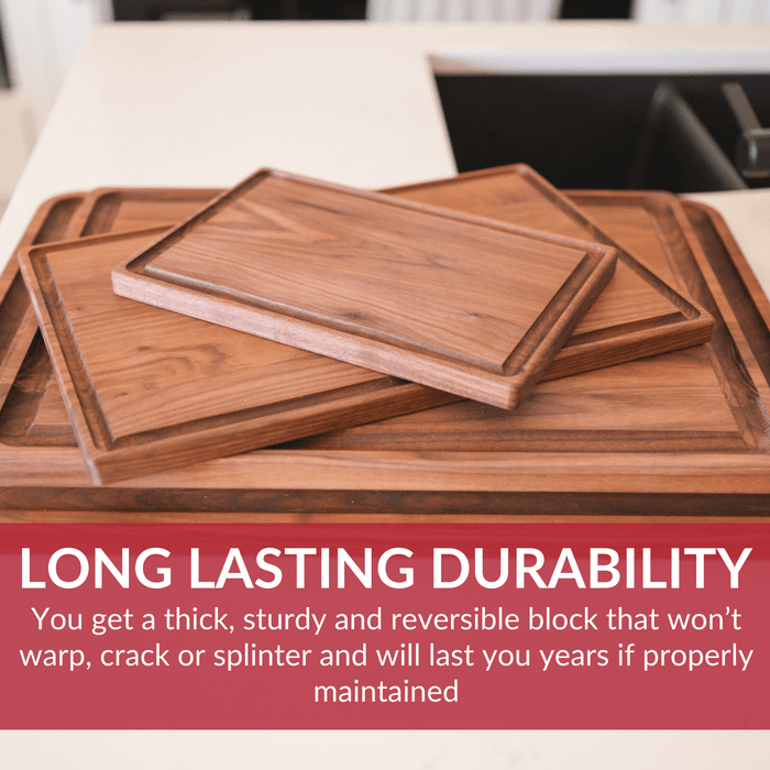 Small Walnut Wood Cutting Board