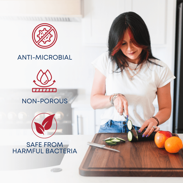 Small Walnut Wood Cutting Board