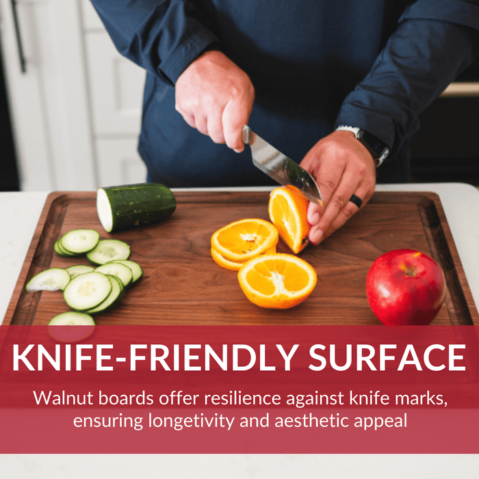 Small Walnut Wood Cutting Board