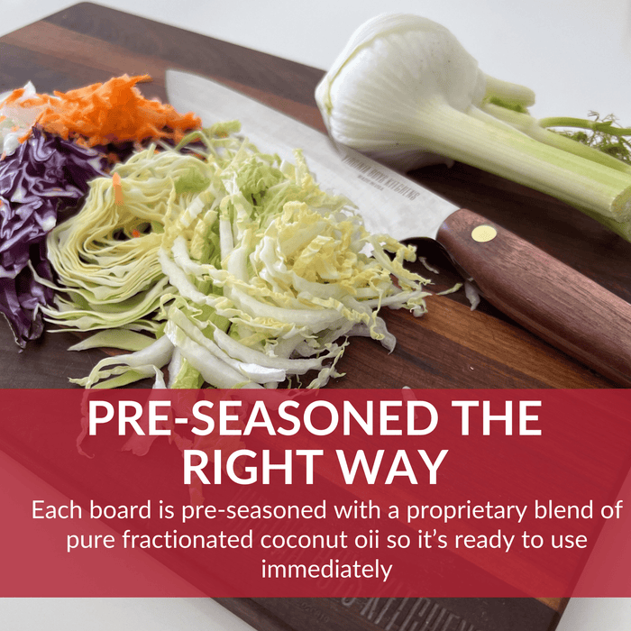 Small Walnut Wood Cutting Board