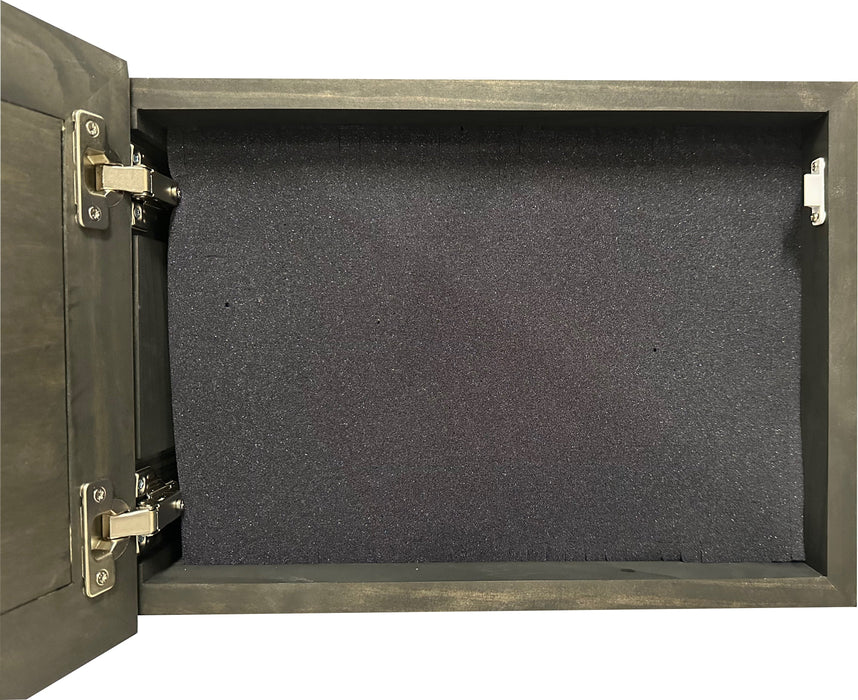 We The People American Secure Hidden Flag Gun Cabinet