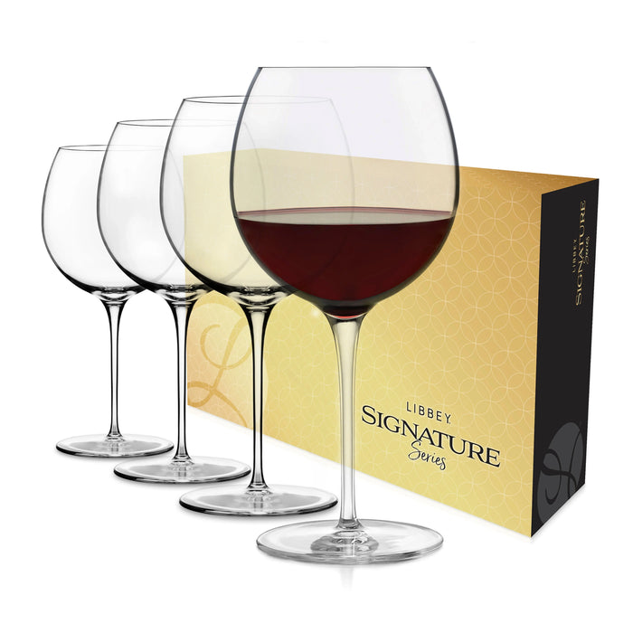 Kentfield Balloon Red Wine Gift Set of 4, 24 ounce