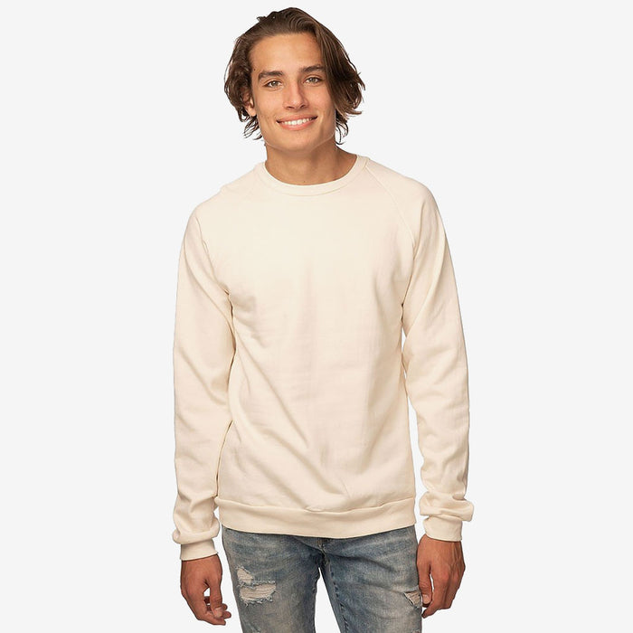 Raglan Crew Neck Sweatshirt