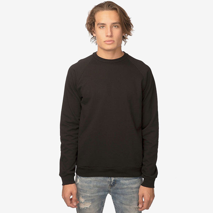 Raglan Crew Neck Sweatshirt