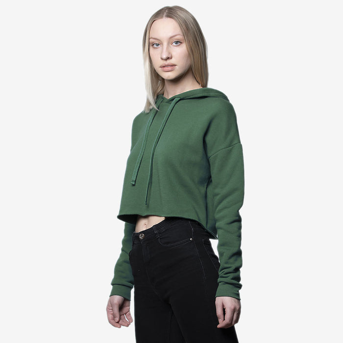 Fashion Fleece Crop Hoodie