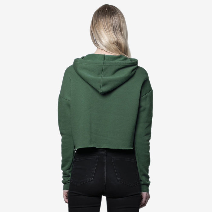 Fashion Fleece Crop Hoodie