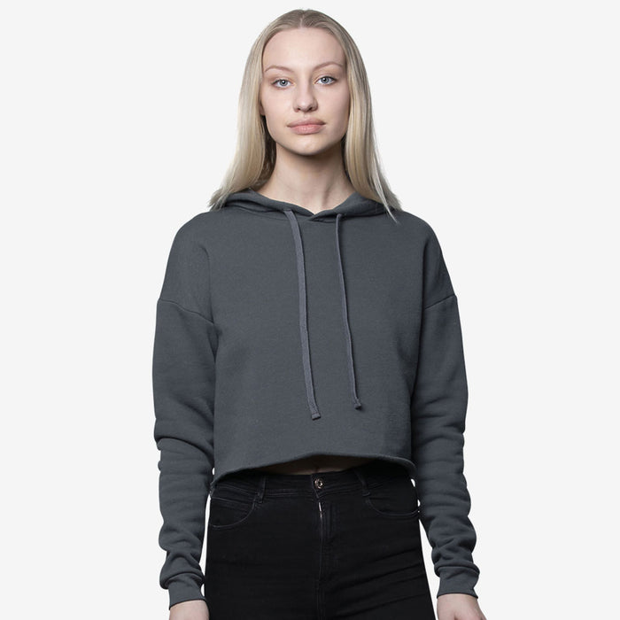 Fashion Fleece Crop Hoodie