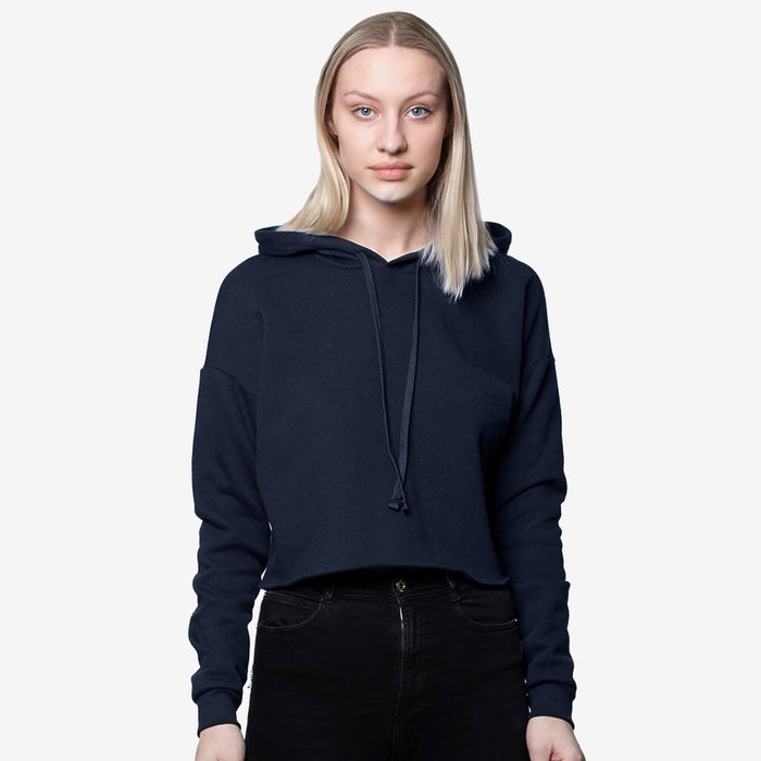 Fashion Fleece Crop Hoodie