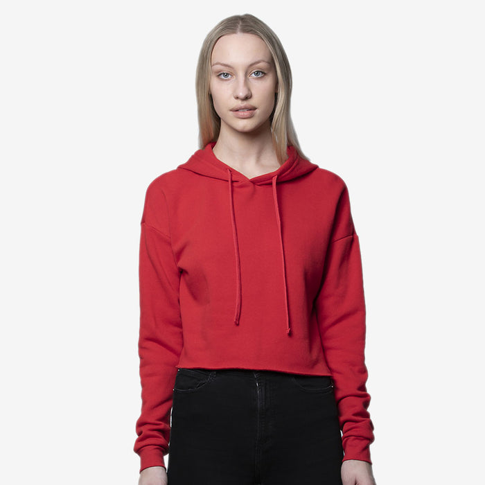 Fashion Fleece Crop Hoodie