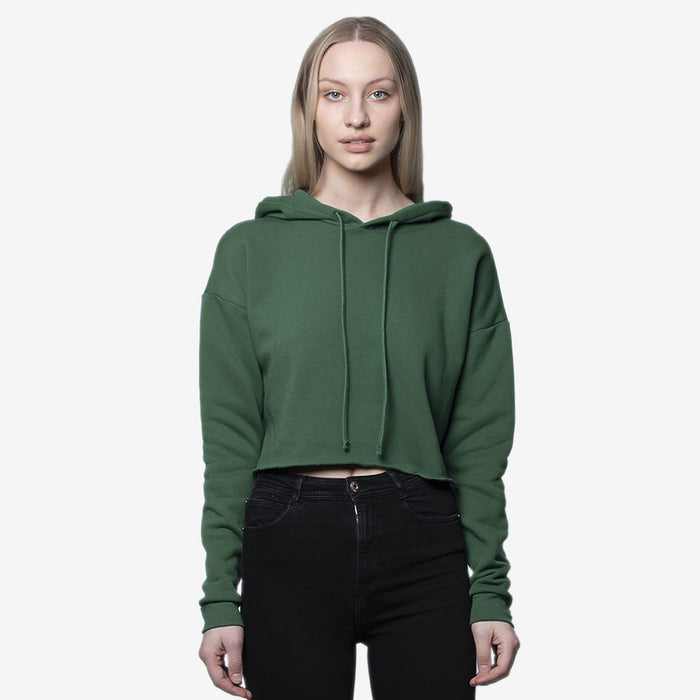 Fashion Fleece Crop Hoodie