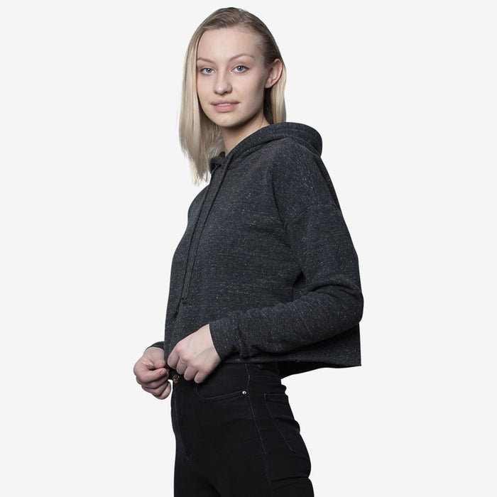 ECO TriBlend Fleece Crop Hoodie