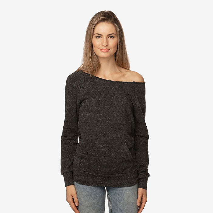 ECO TriBlend Fleece Raglan w/Pouch Pocket