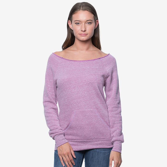 ECO TriBlend Fleece Raglan w/Pouch Pocket