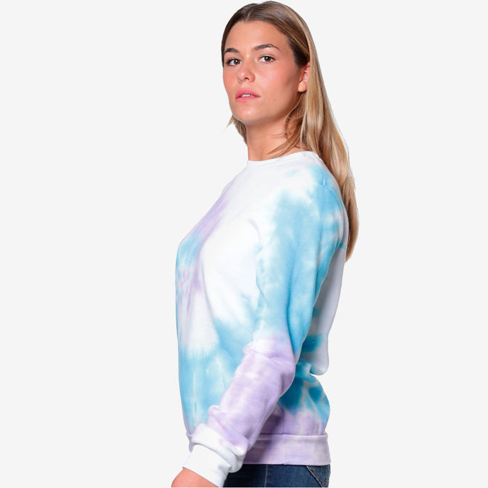 Swirl Tie Dye Crew Sweatshirt